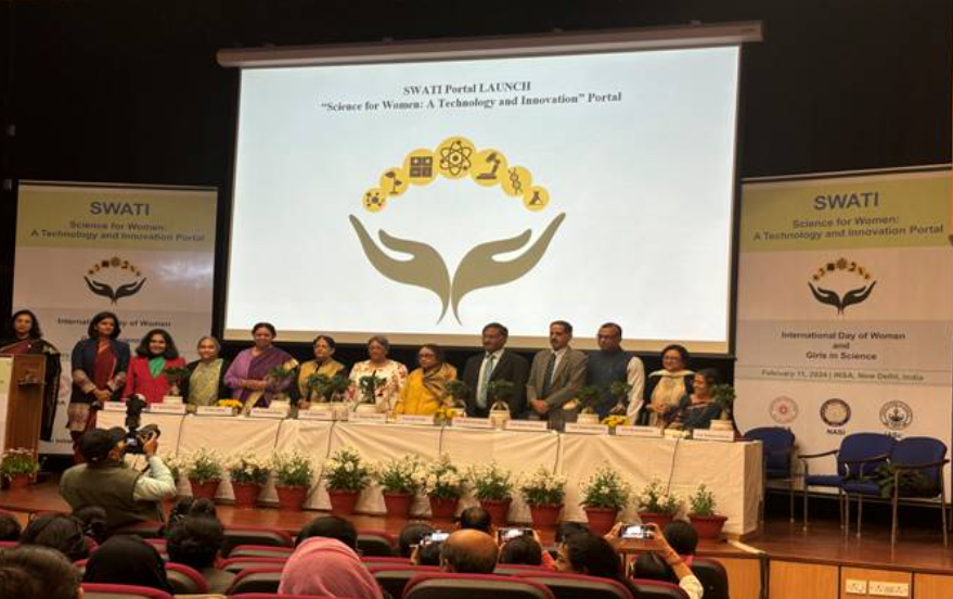 ‘SWATI’ (Science for Women-A Technology & Innovation) Portal launched in New Delhi to create a single online portal representing Indian Women and Girls in STEMM (Science, Technology, Engineering, Mathematics & Medicine)